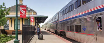 train at station