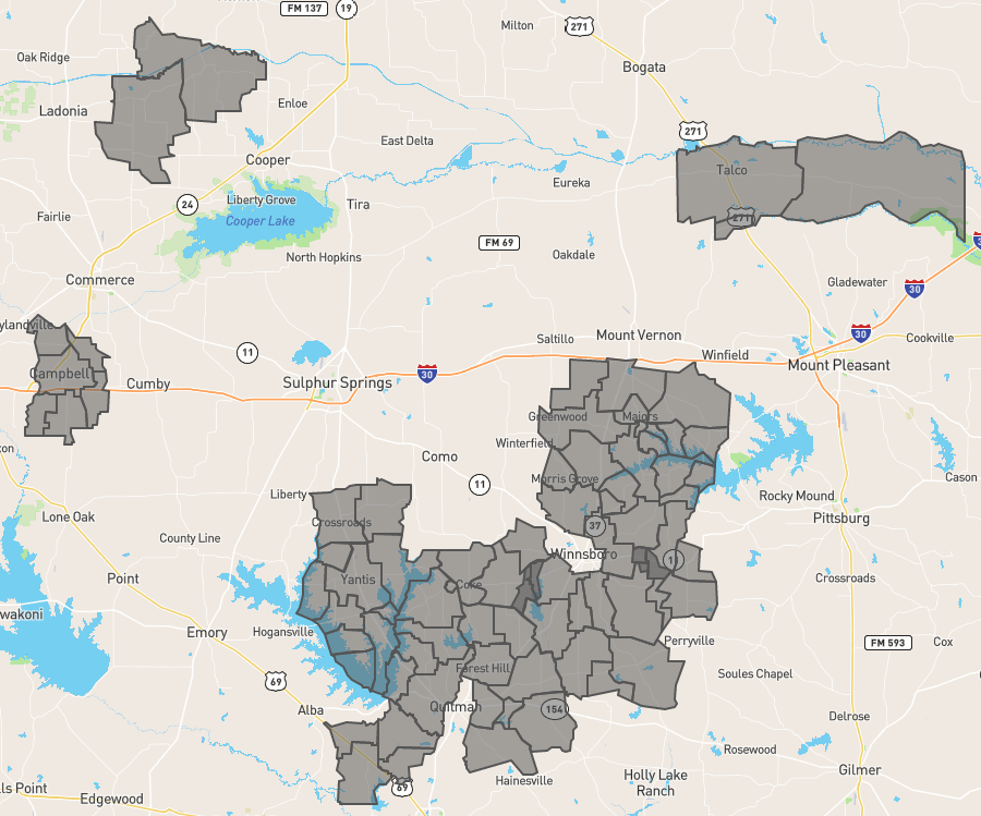 Cooperative boundary map